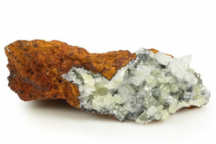 Sparkling Adamite Crystals on Matrix - Ojuela Mine, Mexico #327091